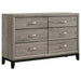 Valen Five-piece Full Bedroom Set Light Taupe