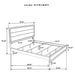 Valen Wood California King Panel Bed Light Taupe