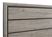 Valen Wood California King Panel Bed Light Taupe