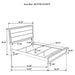 Valen Four-piece Queen Bedroom Set Light Taupe
