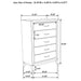 Valen Five-piece Twin Bedroom Set Light Taupe