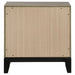 Valen 2-drawer Nightstand Bedside Table Light Taupe
