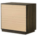 Atlas 2-drawer Bedroom Nightstand Bedside Table Dark Oak