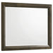 Atlas Bedroom Dresser Mirror Dark Oak