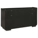 Leandro 4-piece California King Bedroom Set Burnished Black
