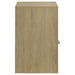 Hendricks 1-drawer Nightstand Bedside Table with Cubby Light Oak