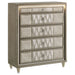 Lorient 5-piece California King Bedroom Set Ivory and Camel