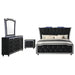 Lorient 4-piece California King Bedroom Set Black