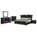 Lorient 5-piece California King Bedroom Set Black