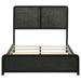 Cavelle 51-inch Upholstered Full Panel Bed Black