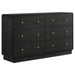 Cavelle 5-piece Twin Bedroom Set Black
