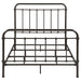 Livingston Metal Full Open Frame Bed Dark Bronze