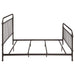 Livingston Metal Eastern King Open Frame Bed Dark Bronze