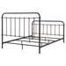 Livingston Metal Queen Open Frame Bed Dark Bronze
