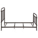 Livingston Metal Twin Open Frame Bed Dark Bronze