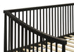 Delgado Windsor Twin Wood Daybed with Trundle Black