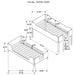 Morris Twin Over Twin Wood Bunk Bed Black and Walnut