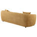 Aleisha Fabric Upholstered Sofa Mustard Yellow