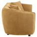 Aleisha Fabric Upholstered Loveseat Mustard Yellow