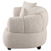 Whitney Contemporary Channel Tufted Woven Fabric Upholstered Loveseat