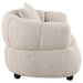 Whitney Contemporary Channel Tufted Woven Fabric Upholstered Accent Chair