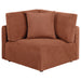 Elysia 5-piece Chenille Upholstered Modular Sectional Sofa Coral