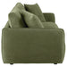 Elysia Chenille Upholstered Modular Lounge Loveseat Green
