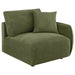 Elysia 6-piece Chenille Upholstered Modular Sectional Sofa Green