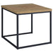 Straden 3-piece Engineered Wood Coffee Table Set Mango and Black