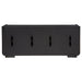 Leandro 72-inch 4-door TV Stand Media Console Burnished Black
