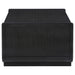 Leandro 2-drawer Wood Cocktail Coffee Table Burnished Black