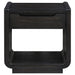 Leandro 2-piece Wood Coffee and End Table Set Burnished Black