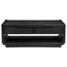 Leandro 2-piece Wood Coffee and End Table Set Burnished Black