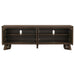 Trotter 71-inch 4-Door Wood TV Stand Media Console Brown
