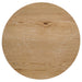 Kessler Round Sculptural Wood End Table Light Oak