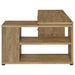 Yvette 60-inch 3-drawer L-Shape Computer Desk Mango