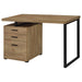 Brennan 47-inch 3-drawer Office Computer Desk Mango