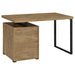Brennan 47-inch 3-drawer Office Computer Desk Mango