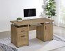 Tracy 55-inch 2-drawer Office Computer Desk Mango