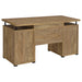 Tracy 55-inch 2-drawer Office Computer Desk Mango