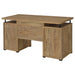 Tracy 55-inch 2-drawer Office Computer Desk Mango