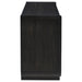 Leandro 2-drawer Home Office Writing Desk Burnished Black