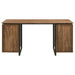 Berhalter 6-Drawer Double Pedestal File Computer Desk