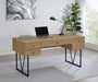 Analiese 63-inch 4-drawer Writing Desk Mango