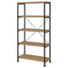Analiese 63-inch 4-shelf Bookshelf Mango