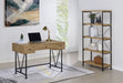 Analiese 47-inch 3-drawer Writing Desk Mango
