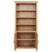 Vermes 72-inch 2-door Home Office Cabinet Bookcase Light Ash