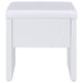 Bunbury Makeup Vanity Table Set Storage Mirror and Stool White