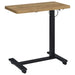 Westpark Pneumatic Adjustable C-Shape Side Table with Casters Mango