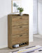 Denia 3-tier Engineered Wood Shoe Cabinet Mango